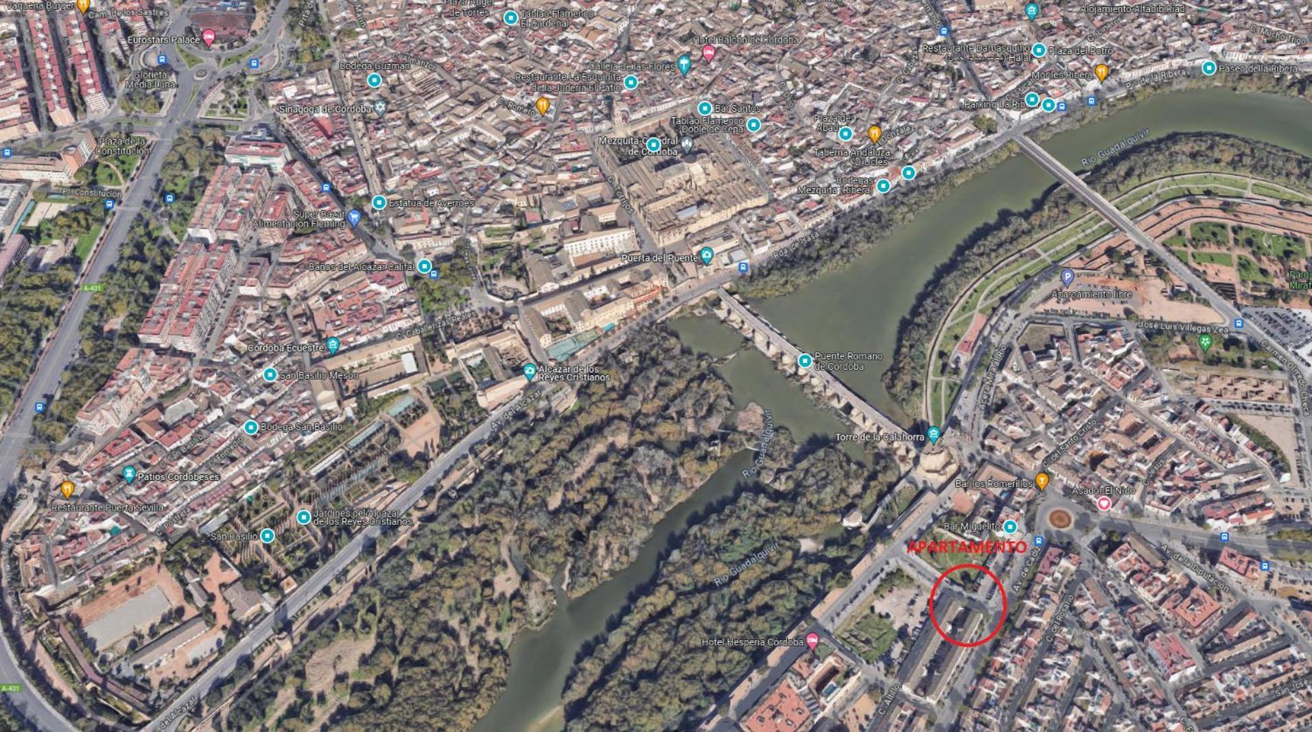 Apartamento Polvora, Junto Al Puente Romano Cordoba Dış mekan fotoğraf